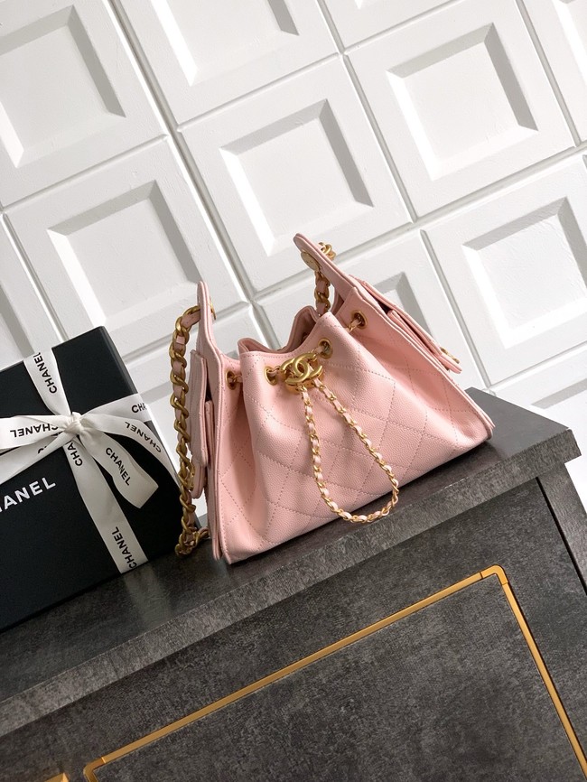 CHANEL 25 MINI HANDBAG AS5631 pink