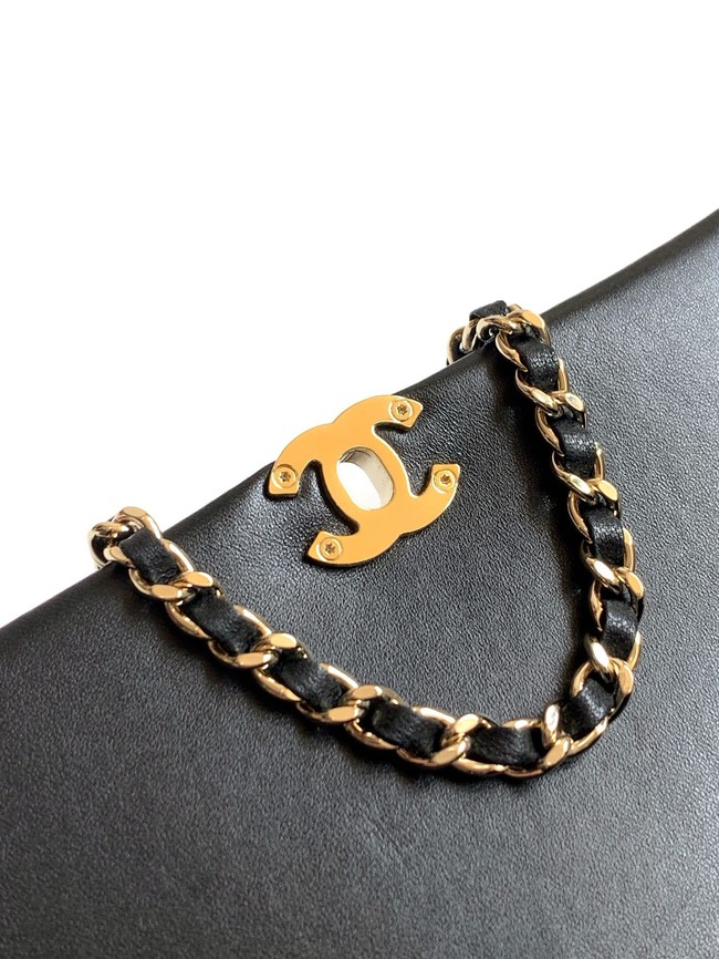 Chanel CLASSIC Original Lambskin 11.12 HANDBAG AS6565 black