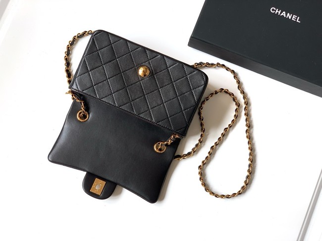 Chanel CLASSIC Original Leather 11.12 HANDBAG 1116 black