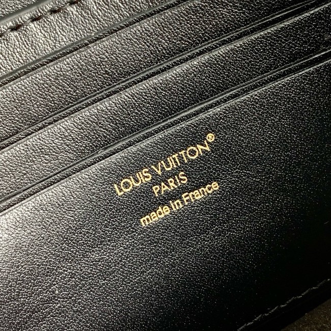 Louis Vuitton NEW Wallet On Chain LV Bloom M14581 black