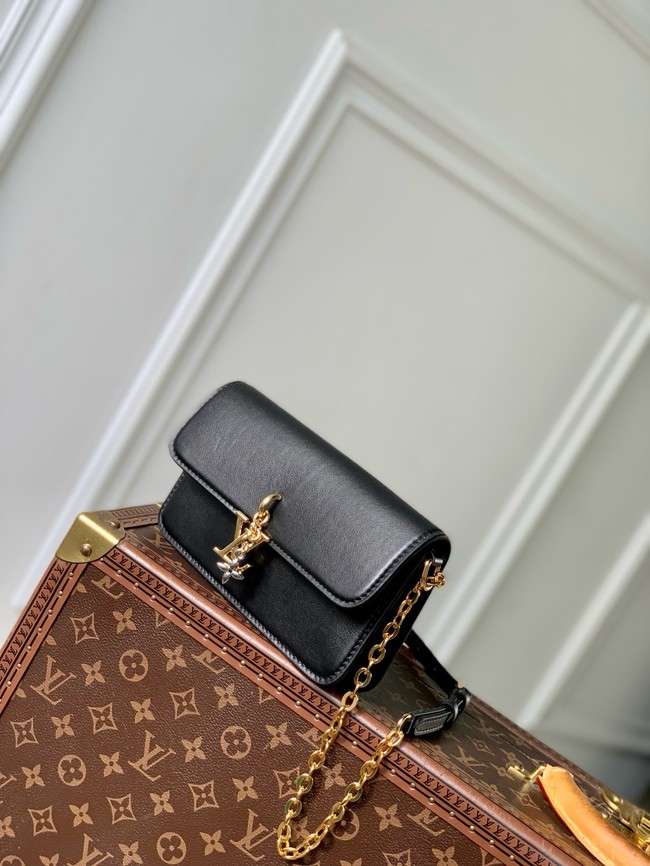 Louis Vuitton NEW Wallet On Chain LV Bloom M14581 black