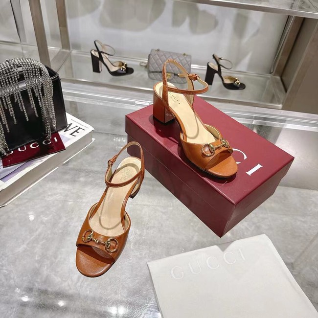 Gucci WOMENS HORSEBIT SANDAL 44938-4