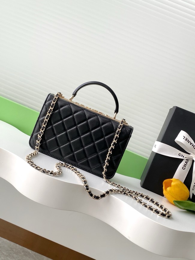 CHANEL Wallet On Chain AP4323 black