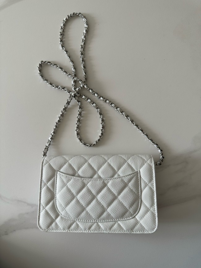 Chanel Classic Wallet On Chain Grained Calfskin AP4241-16