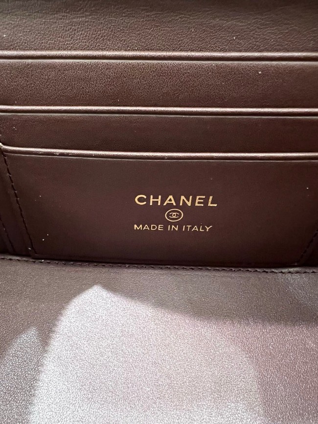CHANEL Classic Small Vanity with Chain AP1341 black