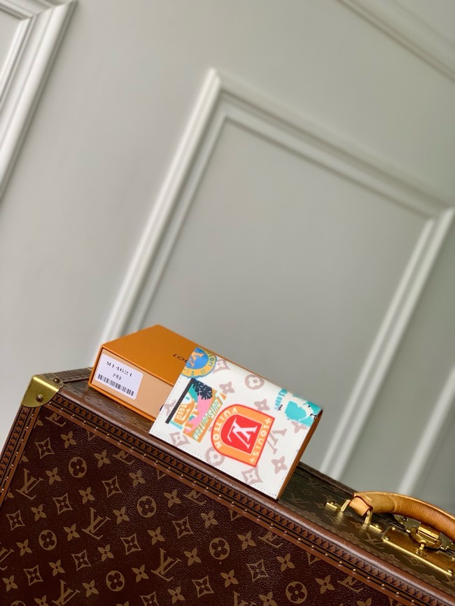 Louis Vuitton NEW Passport Cover M14621 Monogram Dune