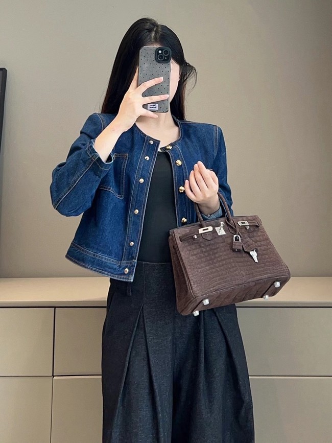 Hermes Birkin Nile crocodile leather 7765-7