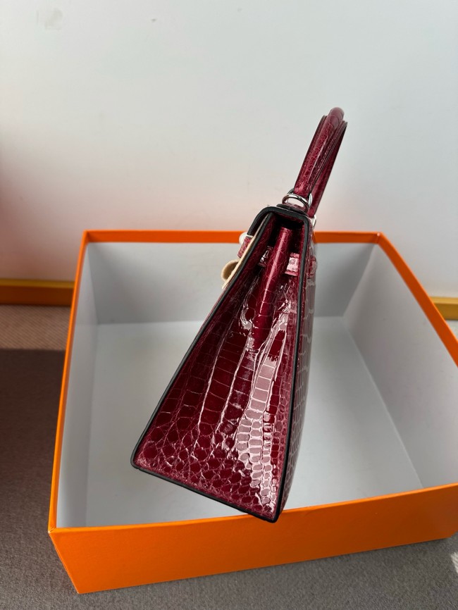 Hermes Kelly Shoulder Bags Nile crocodile leather KL3598-14