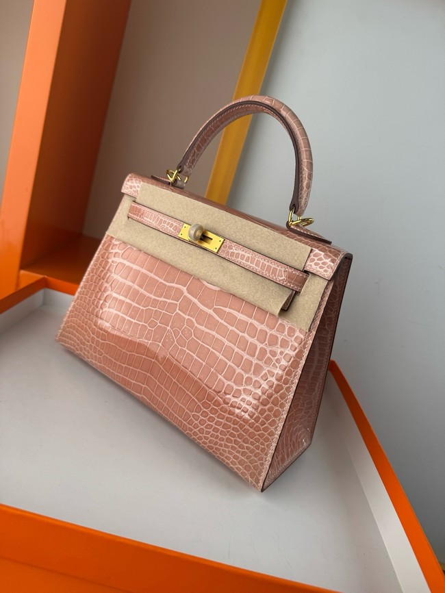 Hermes Kelly Shoulder Bags Nile crocodile leather KL3598-2