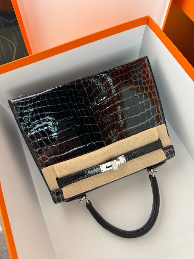 Hermes Kelly Shoulder Bags Nile crocodile leather KL3598-3