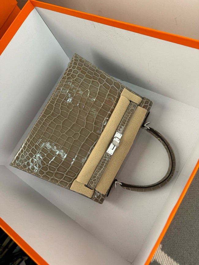 Hermes Kelly Shoulder Bags Nile crocodile leather KL3598-6