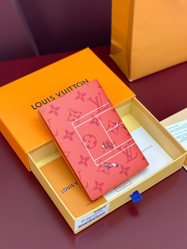 Louis Vuitton Passport Cover M14877 Brick Red