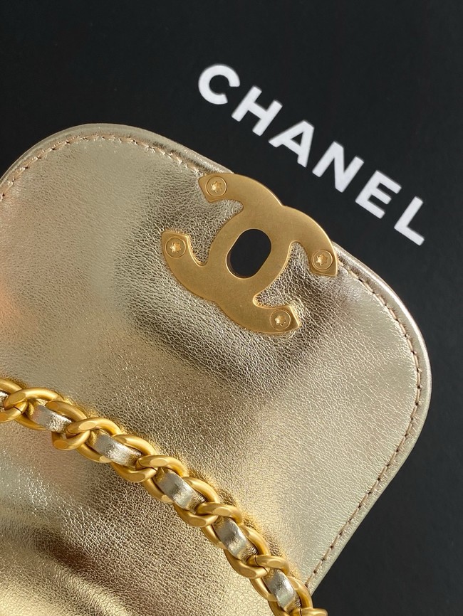 Chanel MINI SHOPPING BAG AS4416 gold