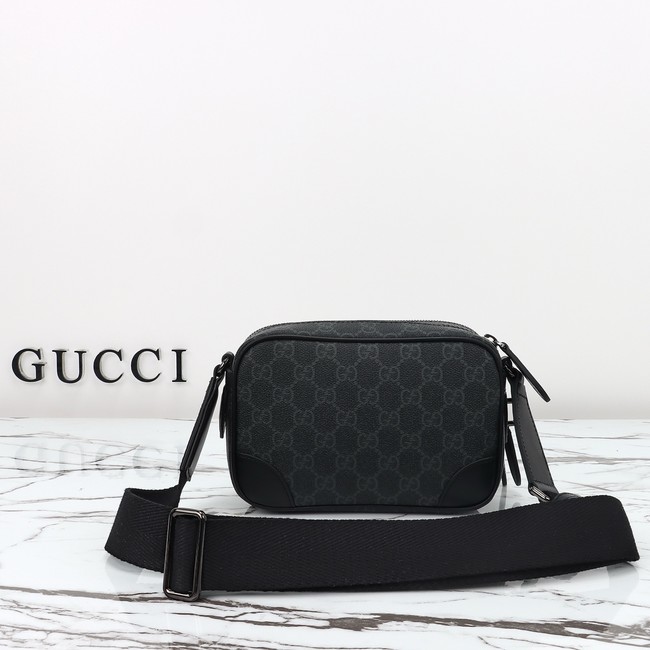 GUCCI GG Emblem mini crossbody bag 821217 black