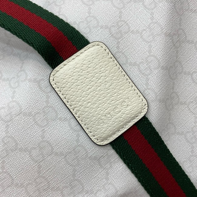 Gucci Medium duffle bag with Web 799871 white