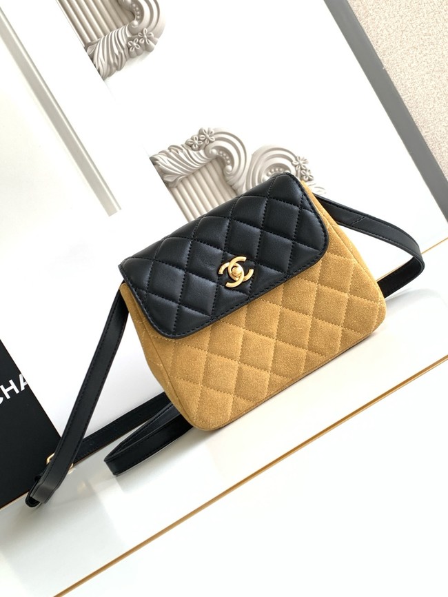 Chanel MINI FLAP BAG AS4679 TAN