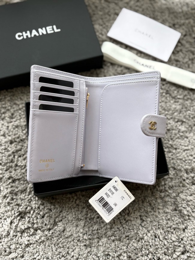 Chanel Passport Holder 96066 light Purple