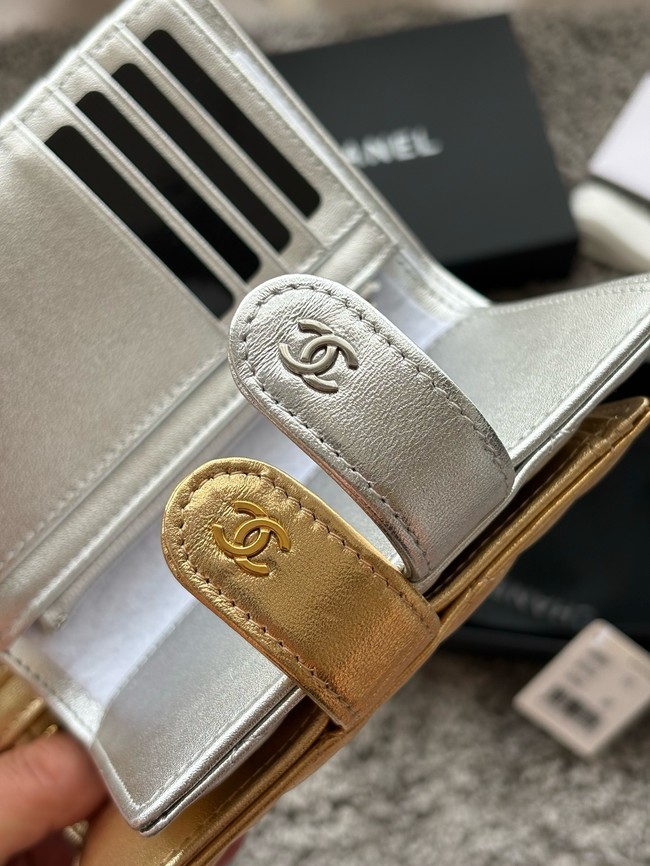 Chanel Passport Holder Lambskin 96066 gold