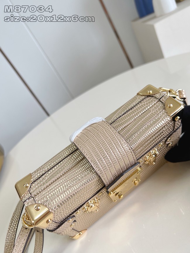 Louis Vuitton Petite Malle M85818 Cream