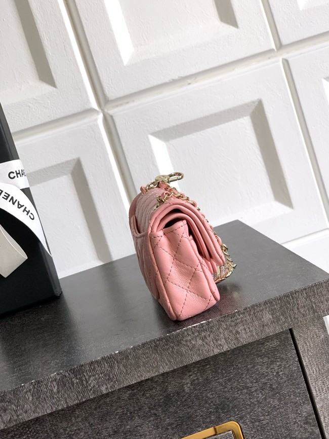Chanel Classic Mini Bag with hook AP4760 pink