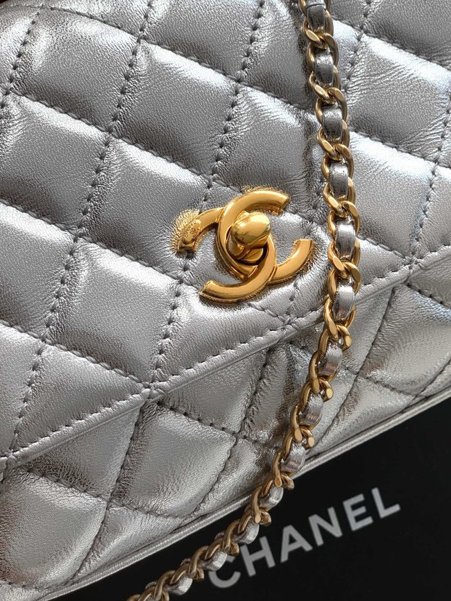 Chanel FLAP BAG WITH TOP HANDLE 92990-19