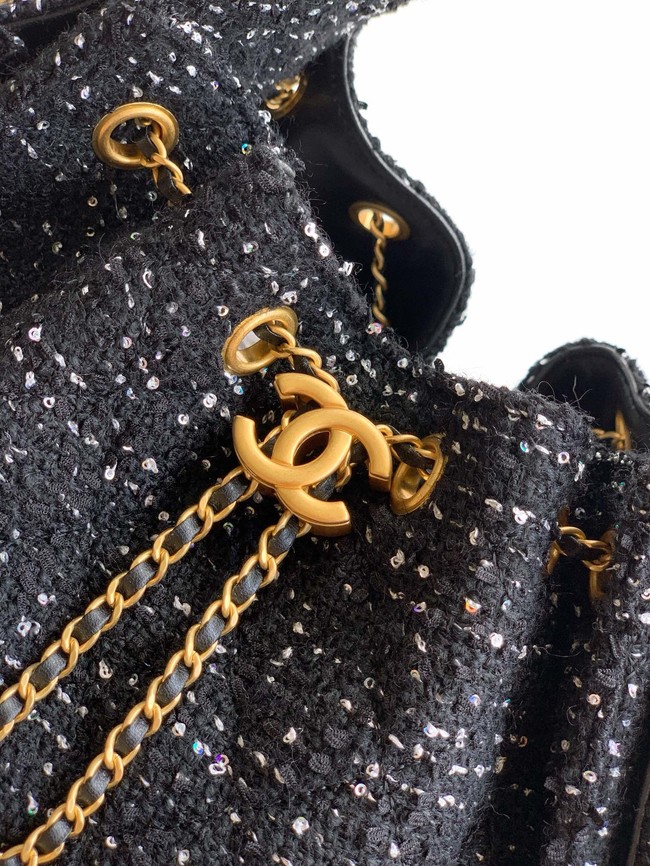 CHANEL 25 SMALL HANDBAG AS5293 black