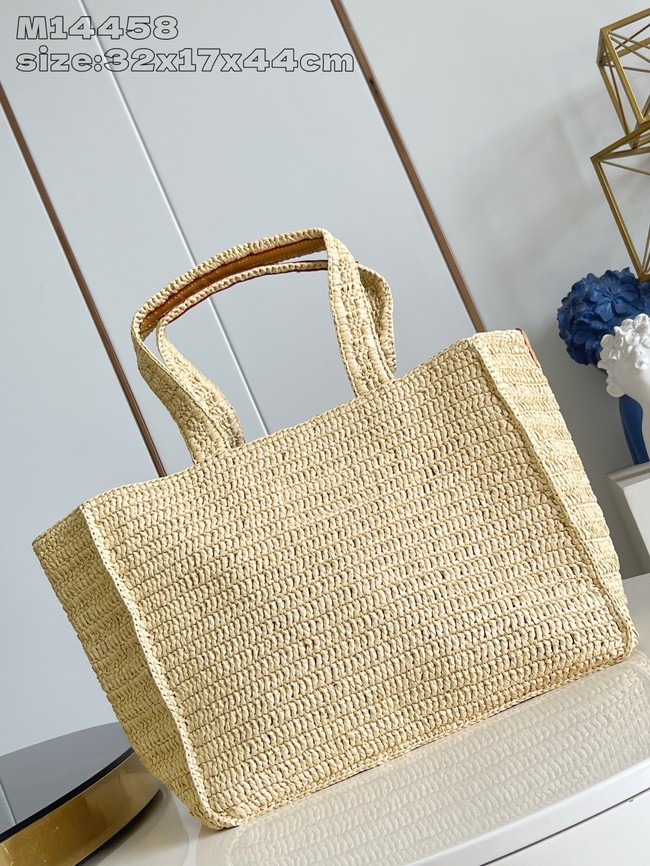 Louis Vuitton Summer Shopper Tote MM M14458 Natural Beige