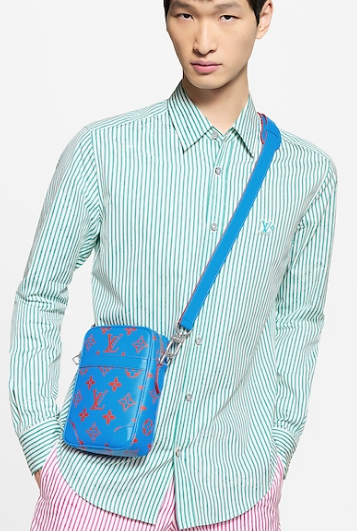 Louis Vuitton Danube M14685 Blue&Red