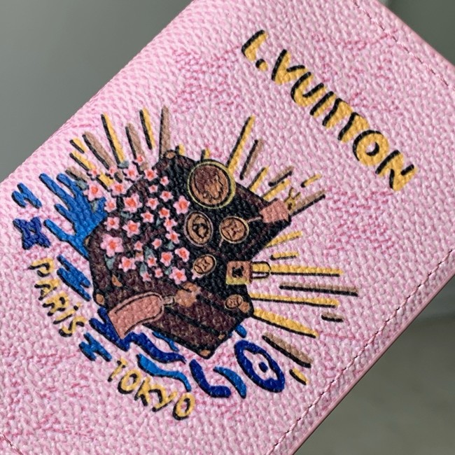 Louis Vuitton NEW Pocket Organizer M25973 Pink