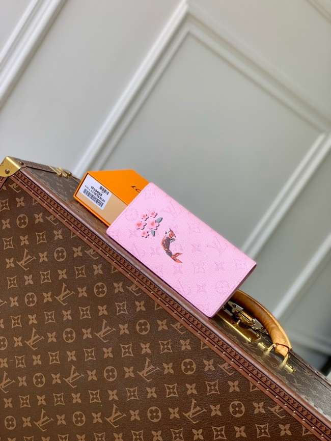 Louis Vuitton Brazza Wallet M25985 pink