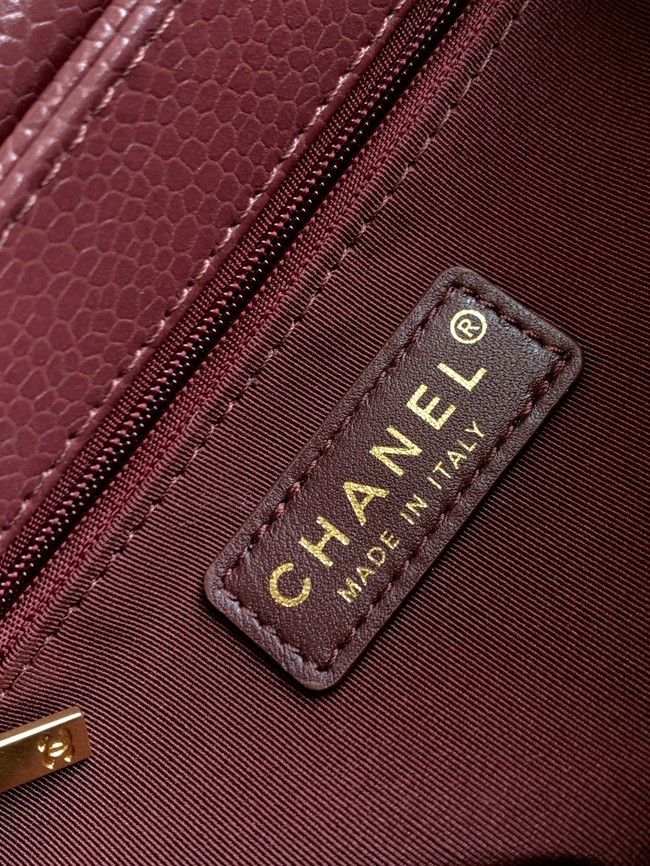 CHANEL Mini Flap Bag AP5147 burgundy