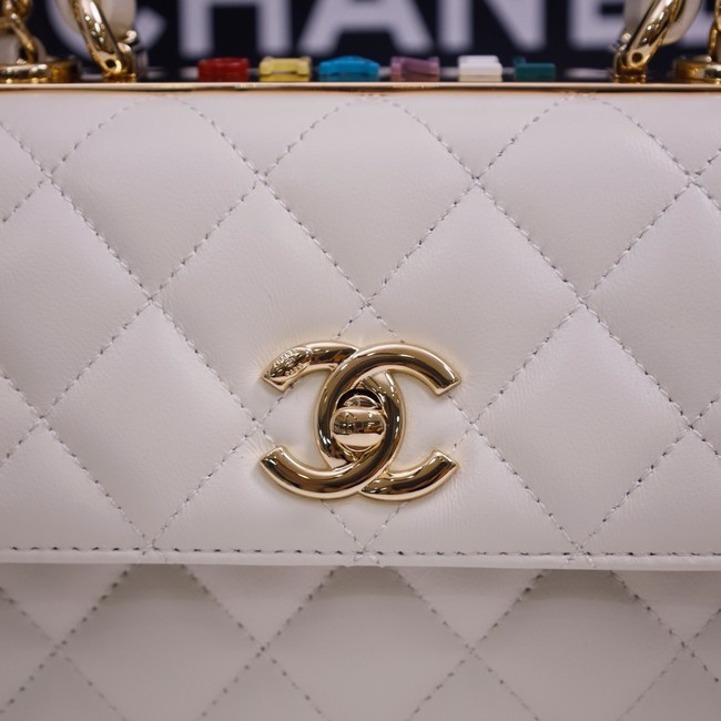 CHANEL mini Flap Bag With Top Handle 4654-5