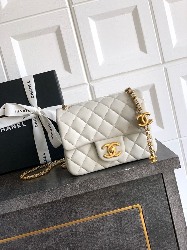 Chanel Mini Flap Bag AS5758 Light Grey