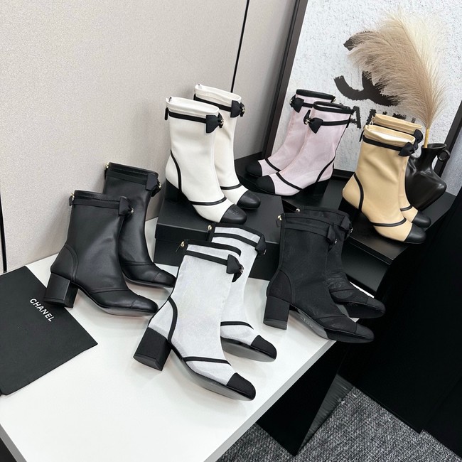 Chanel Sheepskin Ankle boots 45008-4