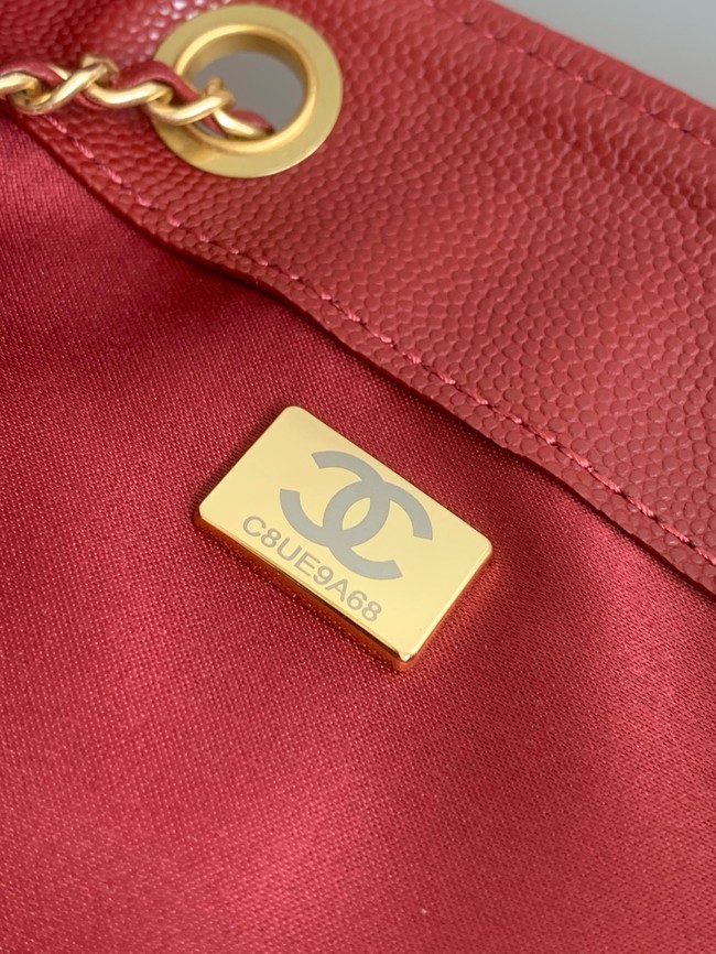 CHANEL 25 Medium Handbag AS5311 red