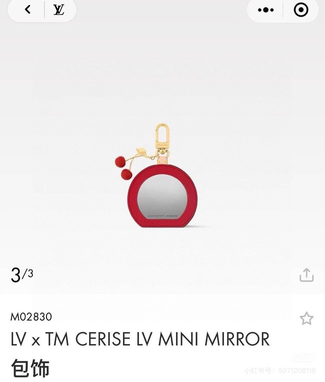 Louis Vuitton Gloss Key Holder M65221-9