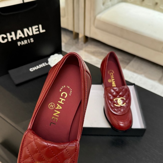 Chanel Mocassins Lambskin 45026-18