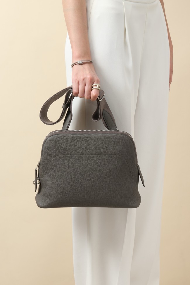 Hermes Shoulder bag BOM27 dark gray