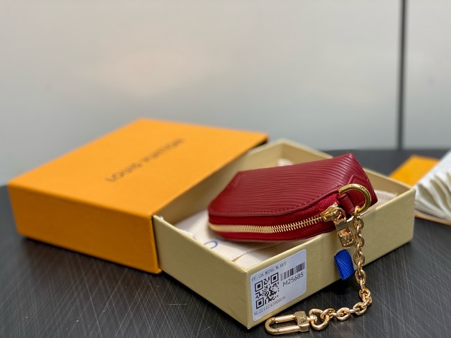 Louis Vuitton NEW Cosmetic Lipstick Pouch M25694 burgundy