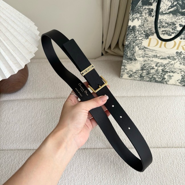 Dior Night Code Belt mooth Calfskin 25 MM B0166