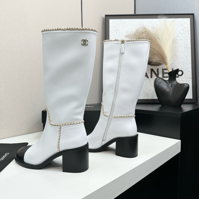 Chanel high boots Calfskin 45082-2