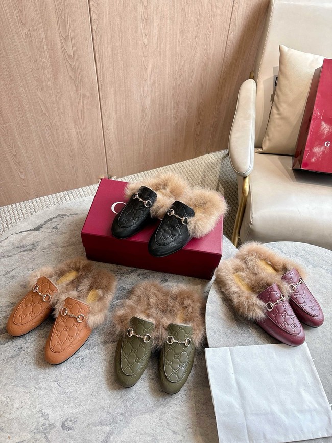 Gucci Womens Princetown slipper 45083-1