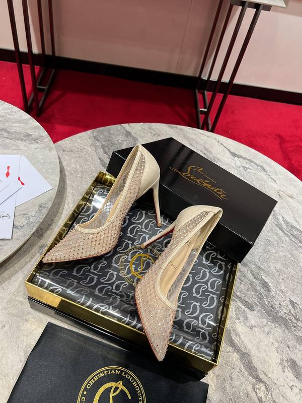 Christian Louboutin Shoes CLS00255 Heel 8.5/10CM