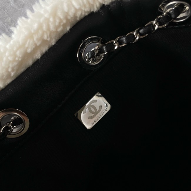 CHANEL 25 Small Handbag AS5293 black&Silver