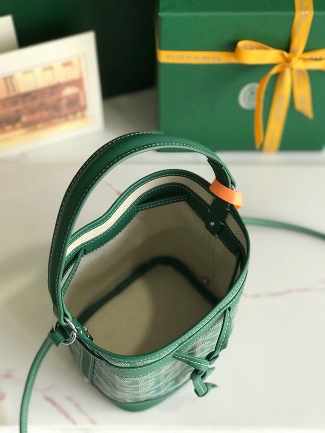 Goyard petit flot drawstring Bag MINI 20251 green