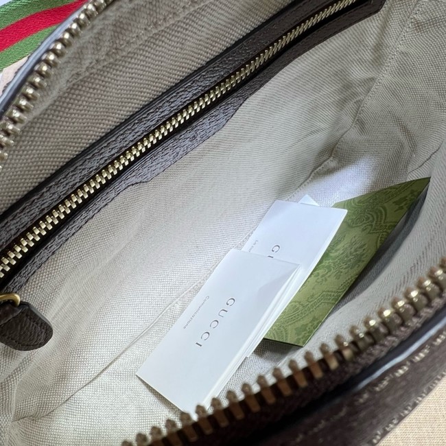 Gucci Messenger bag with Interlocking G Supreme canvas 675891 brown