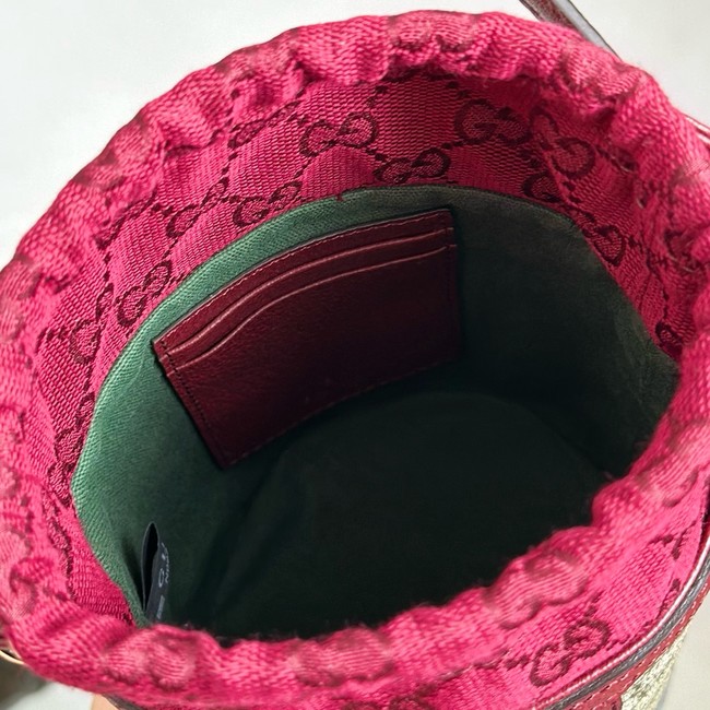 Gucci Ophidia mini bucket bag 838462 red