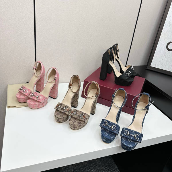 Gucci Shoes GUS00879 Heel 13CM