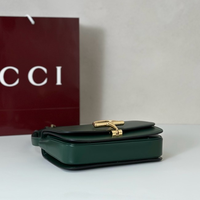 Gucci Siena small shoulder bag 846705 green