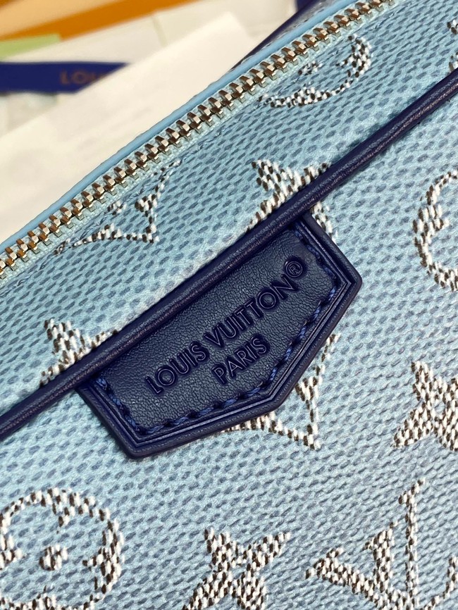 Louis Vuitton Trocadero Wearable Wallet M14253 light blue